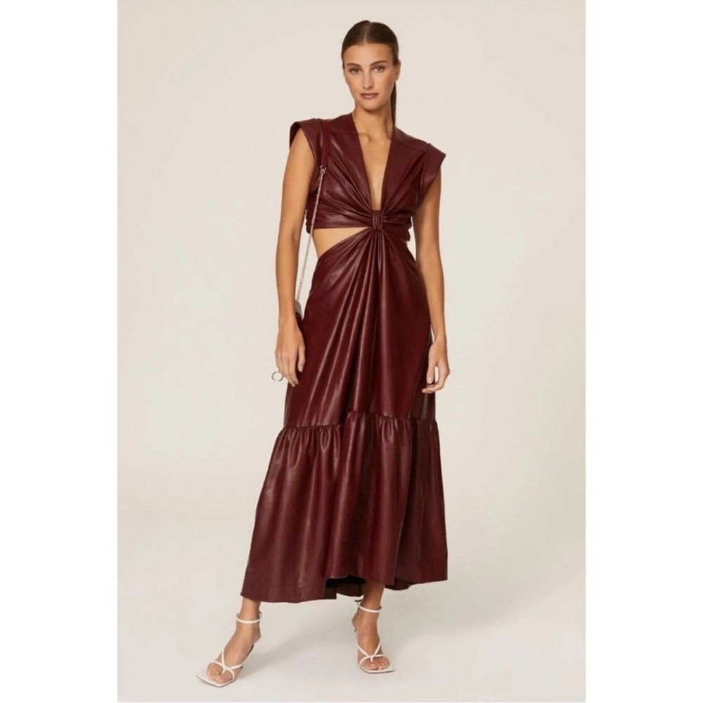 Alexandria dress in cranberry WORN ONCE